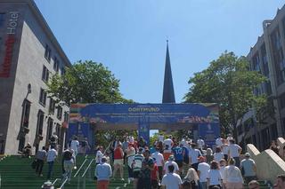 Tak bawili się kibice przed meczem Polska - Francja w Dortmundzie