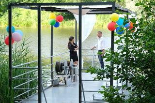 M jak miłość odc. 1692. Magda (Anna Mucha), Andrzej Budzyński (Krystian Wieczorek)