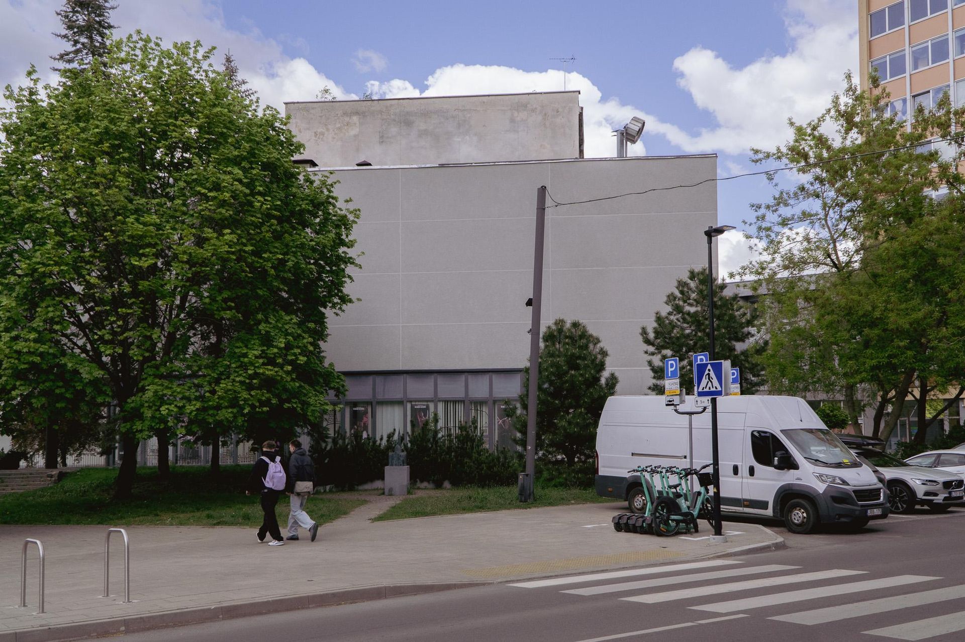 Kościół projektu Wiwulskiego / Dom Kultury Budowlanych w Wilnie