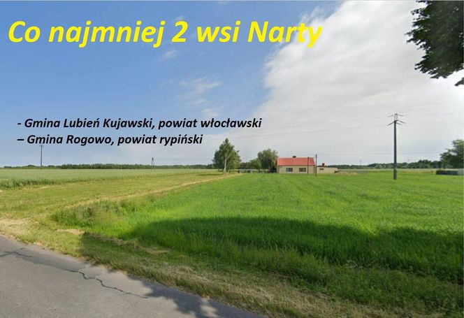 Wsie z Kujawsko-Pomorskiego, które się powtarzają