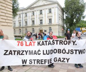 Protest studentów UW