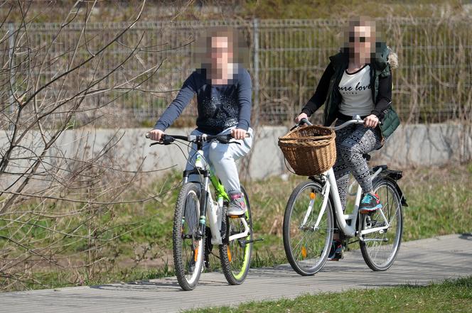 Premier na przejażdżce rowerowej