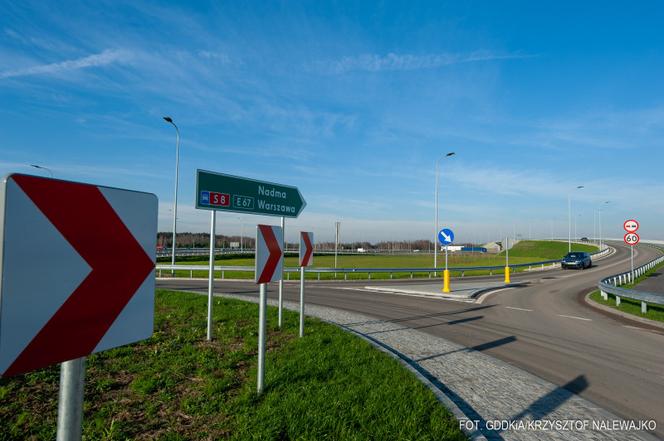 Węzeł Kobyłka w ciągu S8 Marki - Radzymin