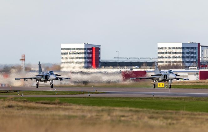 Szwedzkie myśliwce JAS-39 Gripen