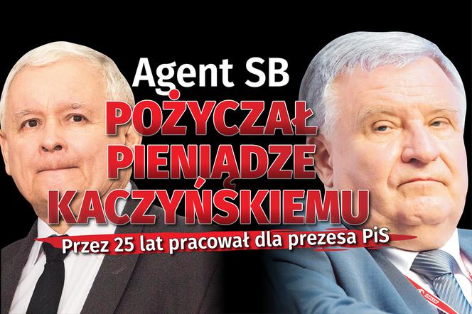 Agent SB pożyczał pieniądze Kaczyńskiemu