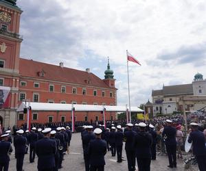 Święto Policji 2024. Uroczystości na placu Zamkowym w Warszawie