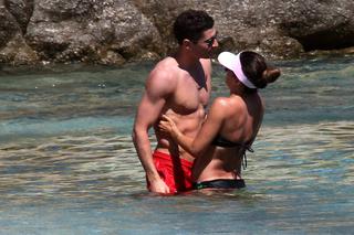 Robert Lewandowski, Anna Lewandowska, wakacje, Mykonos, Grecja