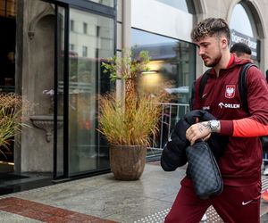 Piłkarze wyjechali na mecz Polska - Litwa