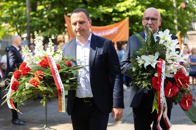 Chorzów. Pochód Ludzi Ognia w Świętego Floriana