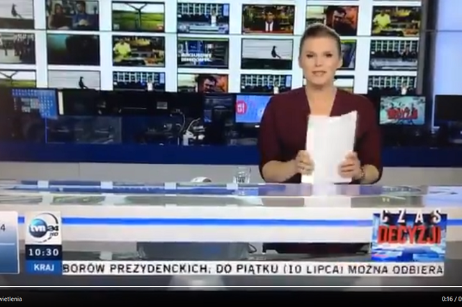 Wielka WPADKA prezenterki TVN24. Została PRZYŁAPANA na wizji