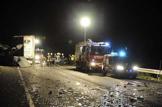 Węgry: Zderzenie autobusu i dwóch ciężarówek. 51 rannych