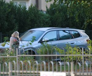 Małgorzata Tusk w wypożyczonym BMW.