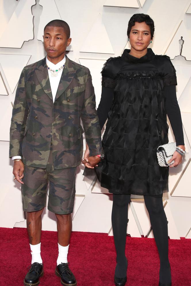 Pharrell Williams i Helen Lasichanh - Oscary 2019