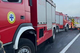 Poważny wypadek na DK 16 pod Olsztynem. Nie żyje kierowca auta osobowego