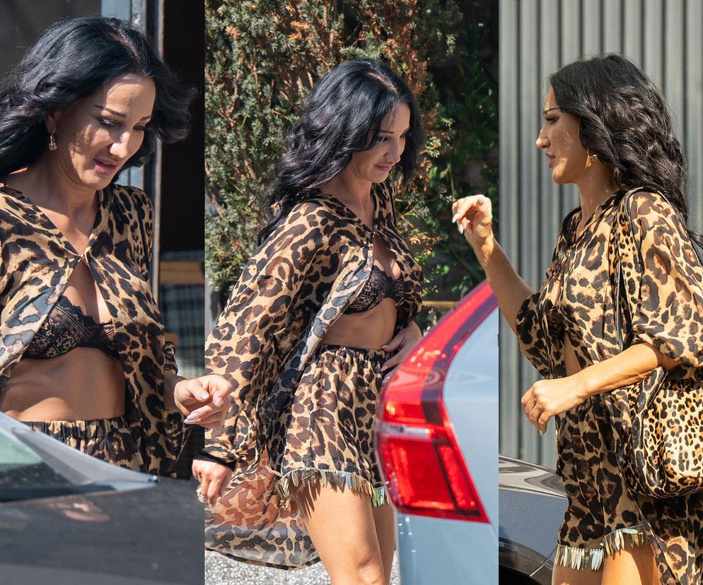 Justyna Steczkowska jak seksowna pantera