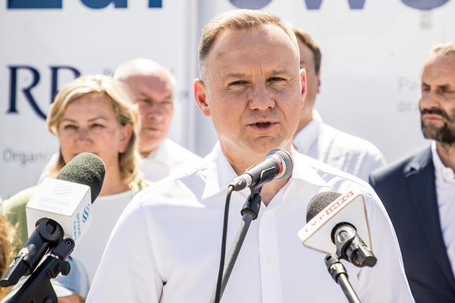 Andrzej Duda z niezapowiedzianą wizytą w Bochni