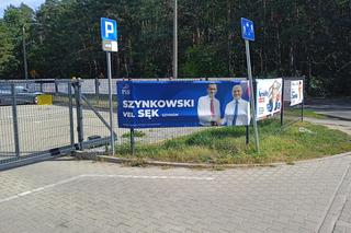 Banery wyborcze w Poznaniu