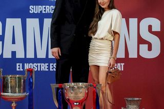 Anna Lewandowska i Marina błysnęły na imprezie Barcelony