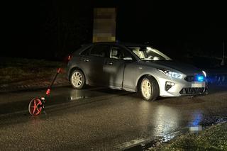 Rżyska. 54-latek leżał na drodze. Przejechało po nim dostawcze auto