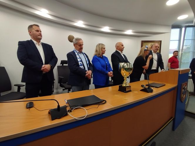 Społeczność sportowców i kibiców rugby z Siedlec uczciła największy z dotychczasowych sukcesów w historii klubu