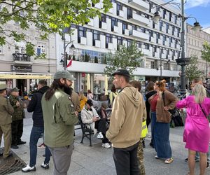 Wielki protest pod urzędem miasta w Łodzi. Broń lasów Lublinka