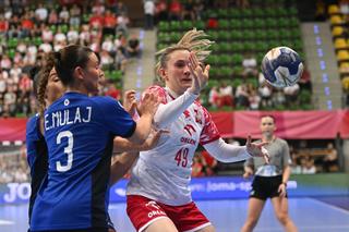 Mecz piłki ręcznej Polska-Kosowo w Zielonej Górze