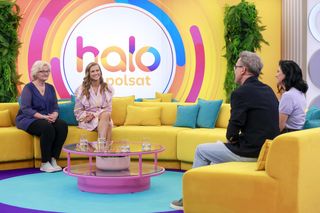  Agnieszka Kaczorowska z mamą w Halo, tu Polsat