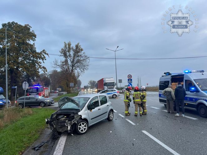 Wypadek w powiecie pszczyńskim