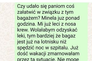 Wymarzone rajskie wakacje zmieniły się w koszmar bez bagażu i leków