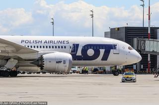 Niespodziewane lądowanie polskiego dreamlinera na lotnisku w Moskwie