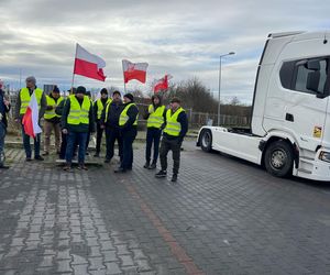 Protest rolników w Kołbaskowie