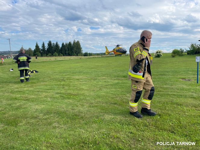  Karol  wjechał pod ciężarówkę hulajnogą elektryczną 