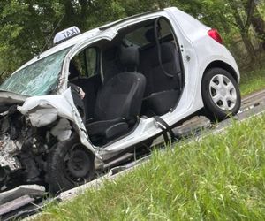 Wypadek na DK nr 80 pomiędzy Bydgoszczą a Toruniem