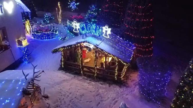 To jedyna taka atrakcja w Małopolsce. Żywą szopkę w Ptaszkowej widać nawet z kosmosu!