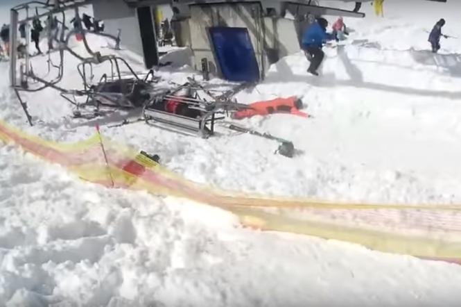 Horror na wyciągu narciarskim