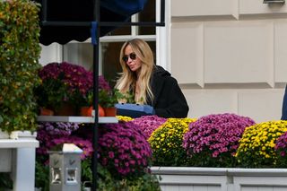 Joanna Przetakiewicz Bantleyem po pizzę