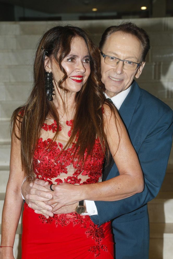 Jacek Borkowski z żoną