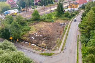 Budowa miejskiej części przystanku Szczecińskiej Kolei Metropolitalnej Stołczyn (Glinki)