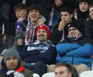 Kibice na meczu Górnik Zabrze - Lech Poznań