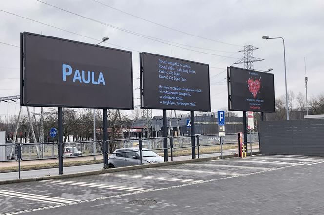 Katowice: Wynajął trzy bilboardy na Bażantowie, by wyznać miłość Pauli!