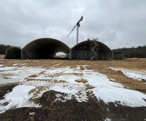 Postępy na placu budowy A2 w okolicach Siedlec