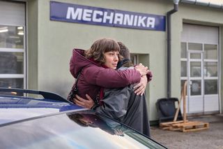 Na Wspólnej odc. 3998. Brygida (Maja Wolska), Michał (Robert Kudelski)