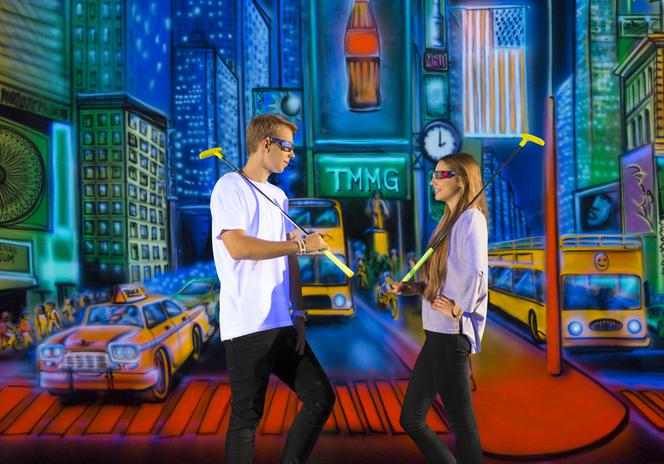 Znalezione obrazy dla zapytania time machine minigolf warszawa