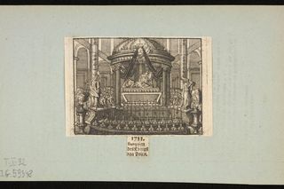 Katafalk Augusta II Mocnego