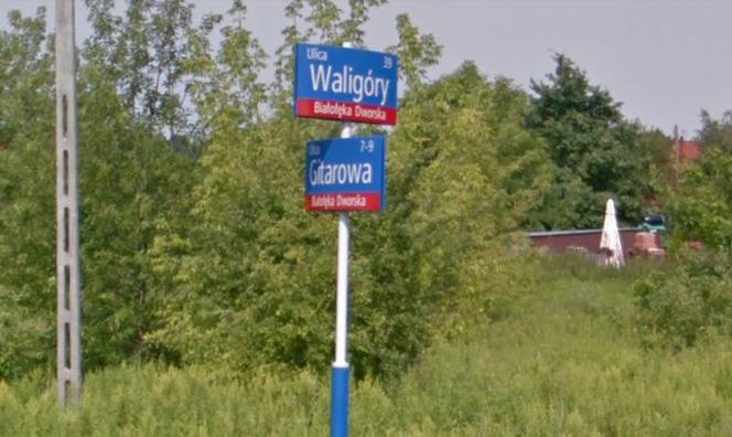 Ul. Gitarowa. Białołęka