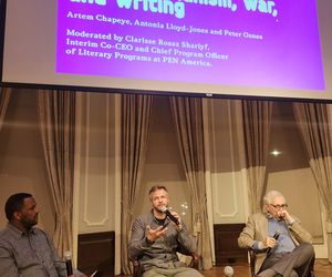 Tłumy na Europejskiej Nocy Literatury w NYC