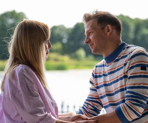 Barwy szczęścia odc. 3125. Łukasz (Michał Rolnicki), Agnieszka (Katarzyna Tlałka)