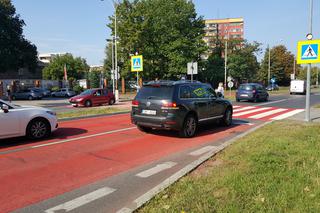 Aktywne przejście dla pieszych w Sosnowcu