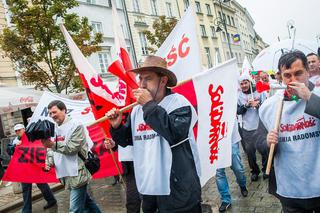 Demonstracja w zdjęciach. Zobacz naszą fotorelację!