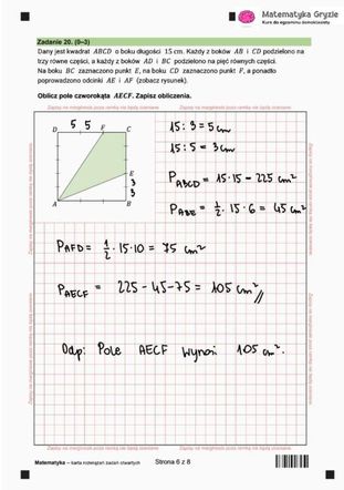 Egzamin ósmoklasisty matematyka 2025: ODPOWIEDZI, arkusze CKE [14.05.2025]